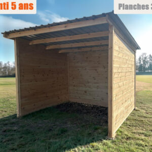 Abris de prairie 3 x 3 MK Horse Solutions, 32 mm, meilleur rapport qualité/prix.